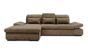Ecksofa „Oregon“ L-Form, B/T: 300/200 cm, mit Schlaffunktion & optionalem Bettkasten, Recamiere links oder rechts wählbar